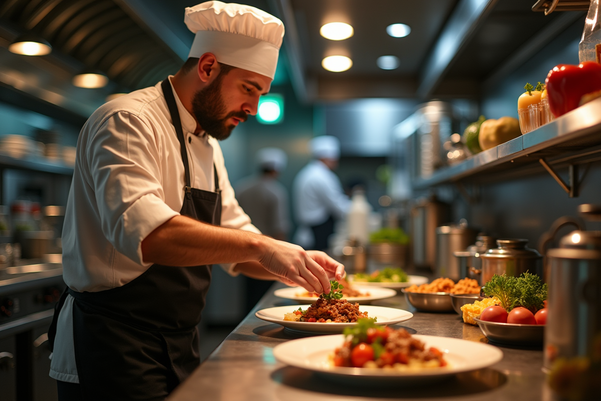 serveur restaurant