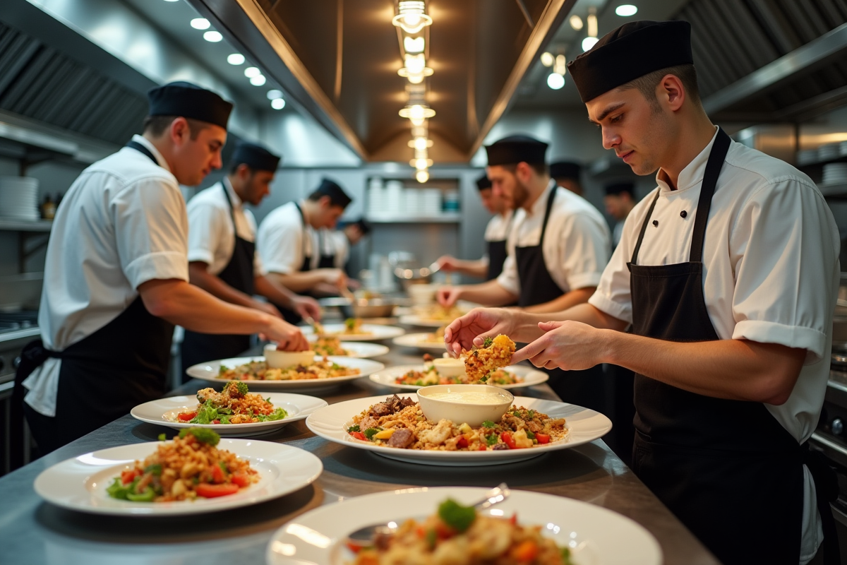 serveur restaurant