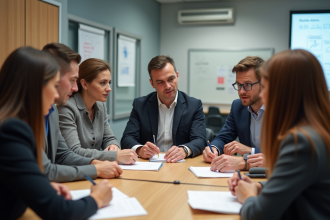 Groupe diversifié en formation en entreprise