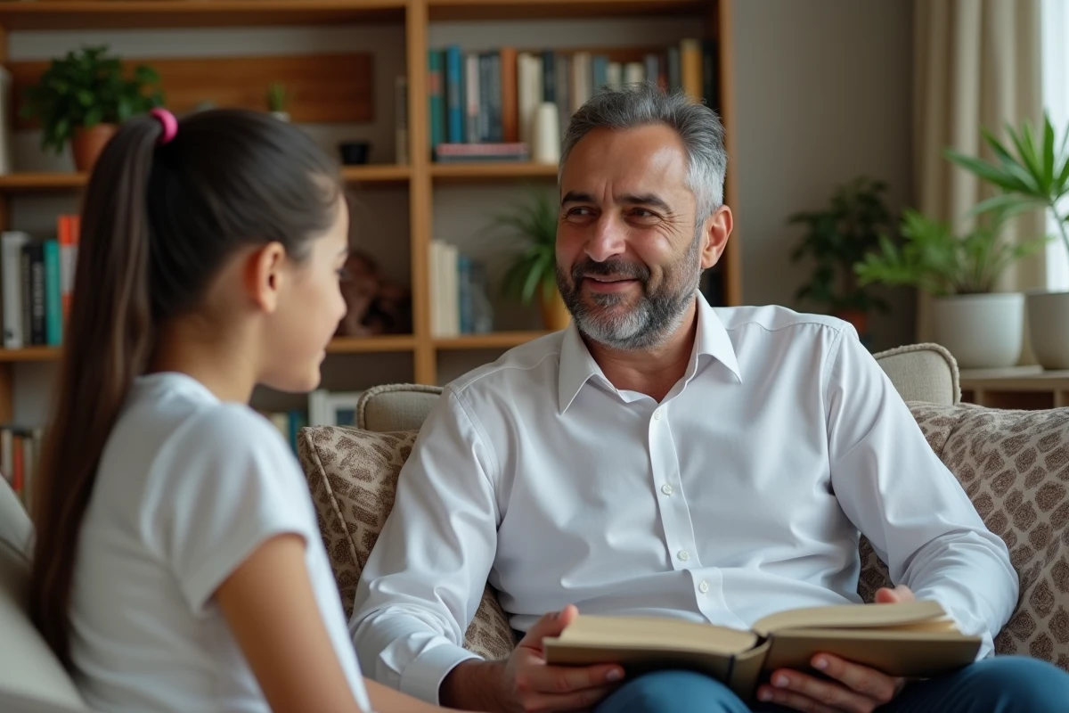 Homme arabe pratiquant l